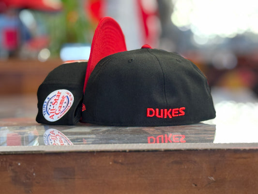 Albuquerque Dukes New Era 5950 Black Red Bill 1993 All-Star Dukes