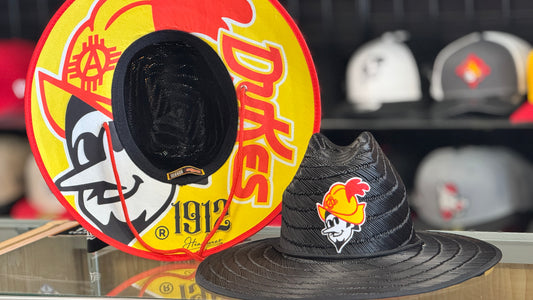 Albuquerque Dukes Straw Sun Hat