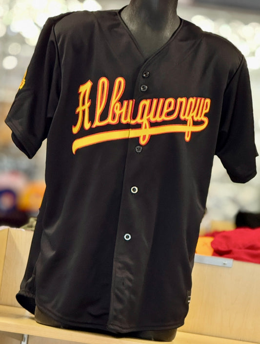 Albuquerque Dukes Black "Albuquerque" Jersey
