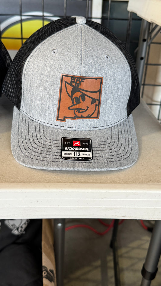 Albuquerque Dukes Charcoal Trucker New Mexico Dukes Patch