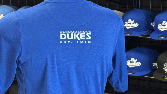 Albuquerque Dukes New Era Royal Blue White Dukes