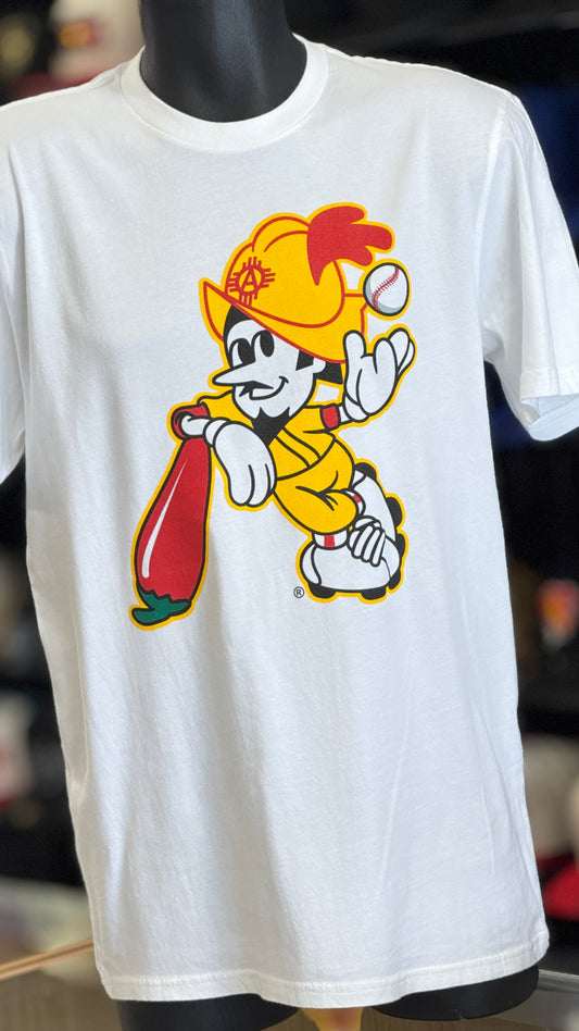 Albuquerque Dukes White Chile Bat Dukes RED