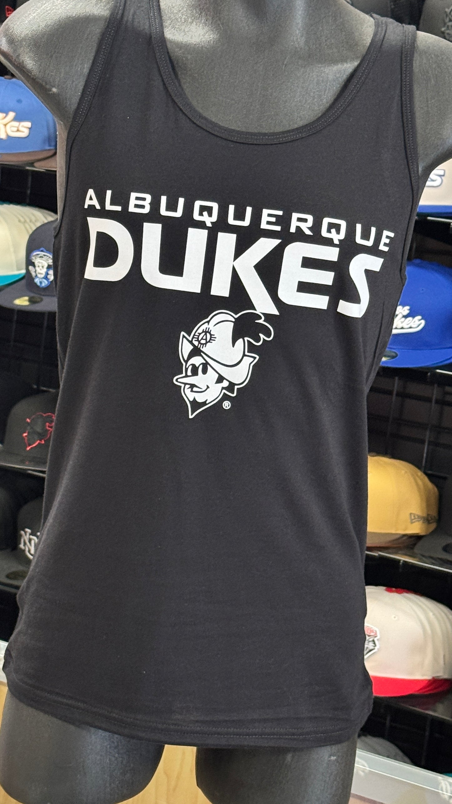 Albuquerque Dukes BLACK Dukes Tank Top