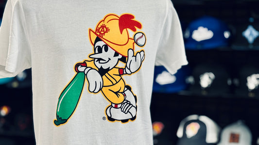 Albuquerque Dukes White Chile Bat Dukes GREEN