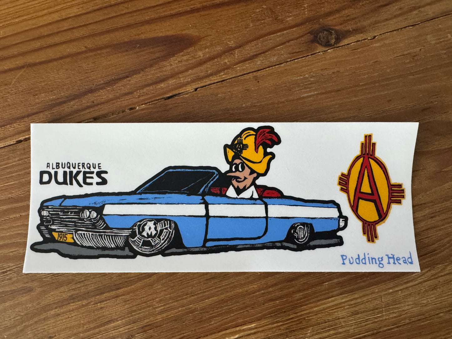 Albuquerque Dukes Stickers