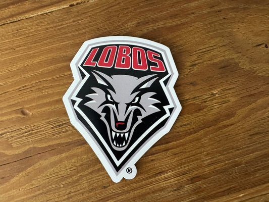 UNM Lobos Logo Magnets
