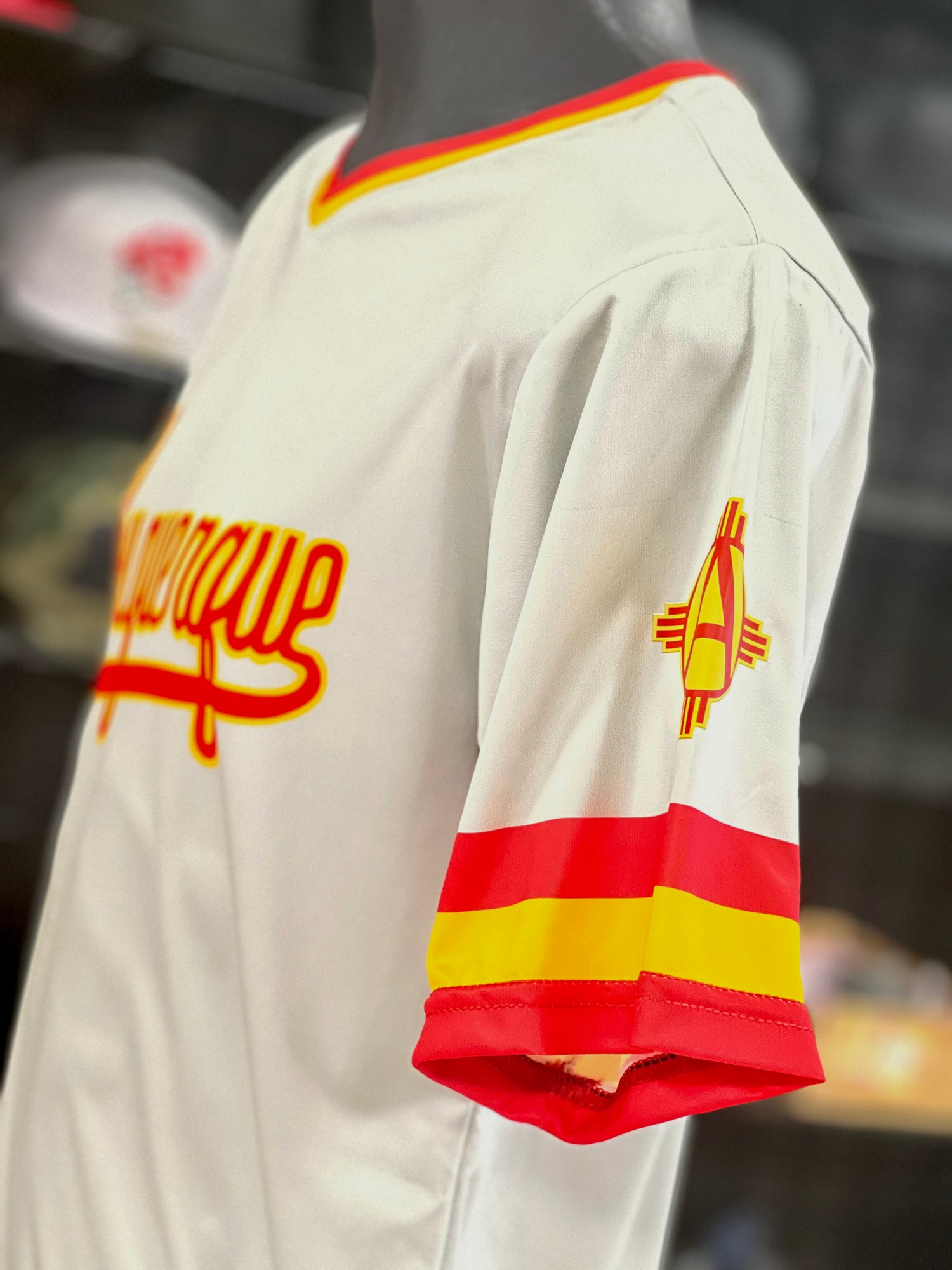 Albuquerque Dukes Gray Albuquerque Jersey Sublimated Medium