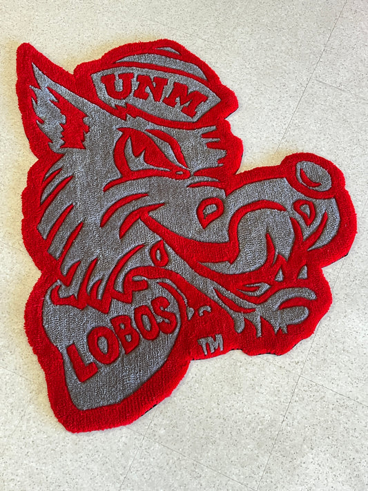 UNM Lobos Custom Decorative Rug - In Store Only