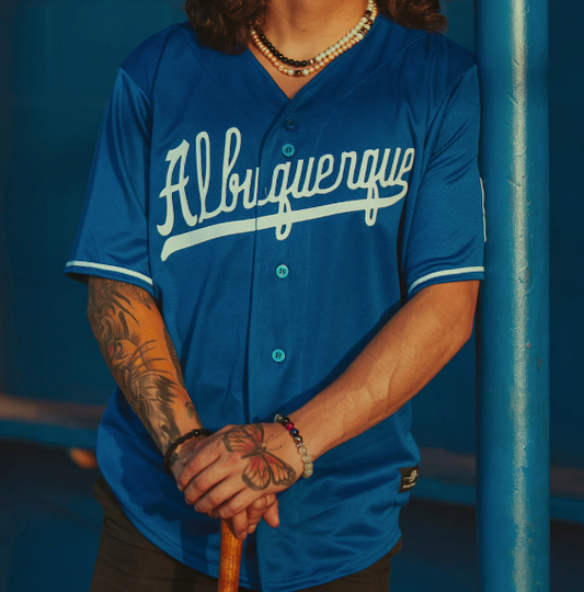 Albuquerque Dukes Royal Blue ALBUQUERQUE Jersey