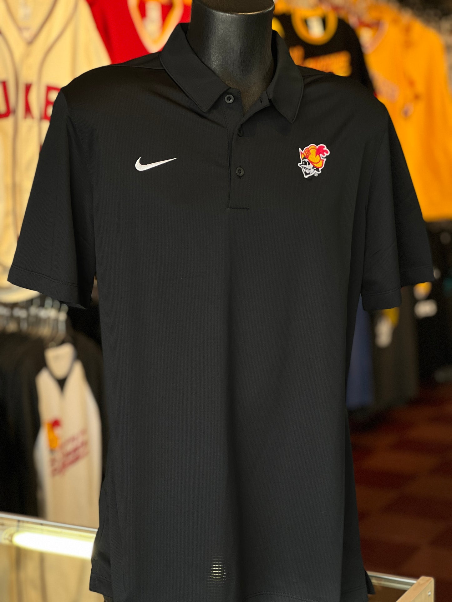 Albuquerque Dukes Black Nike Polo