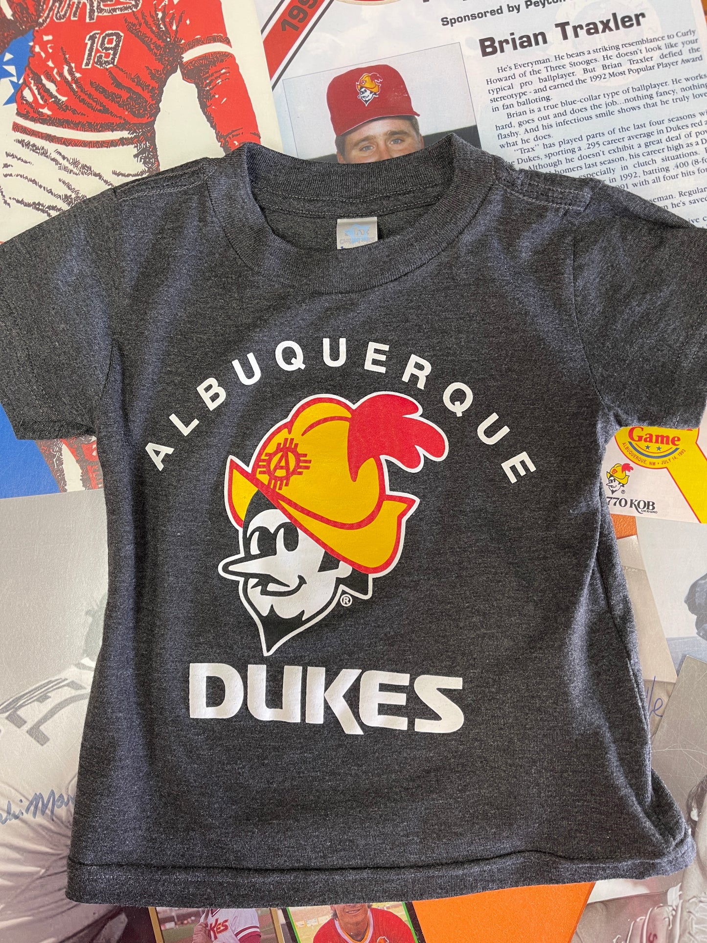 Albuquerque Dukes Youth Heather Gray T-Shirt