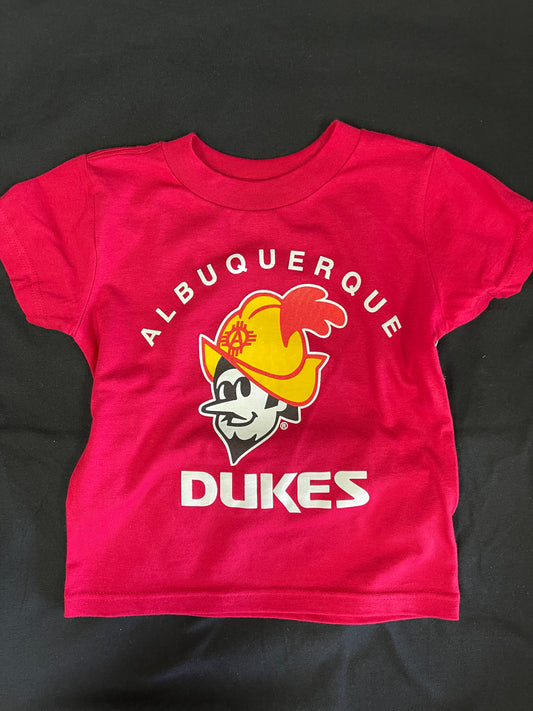 Albuquerque Dukes Youth Red T-Shirt