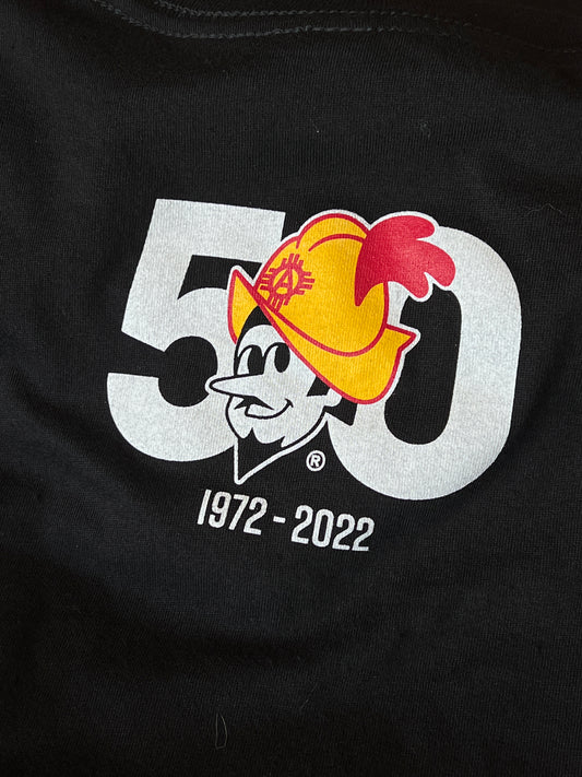Albuquerque Dukes 50 Yr. Anniversary Black T-Shirt Color Dukes