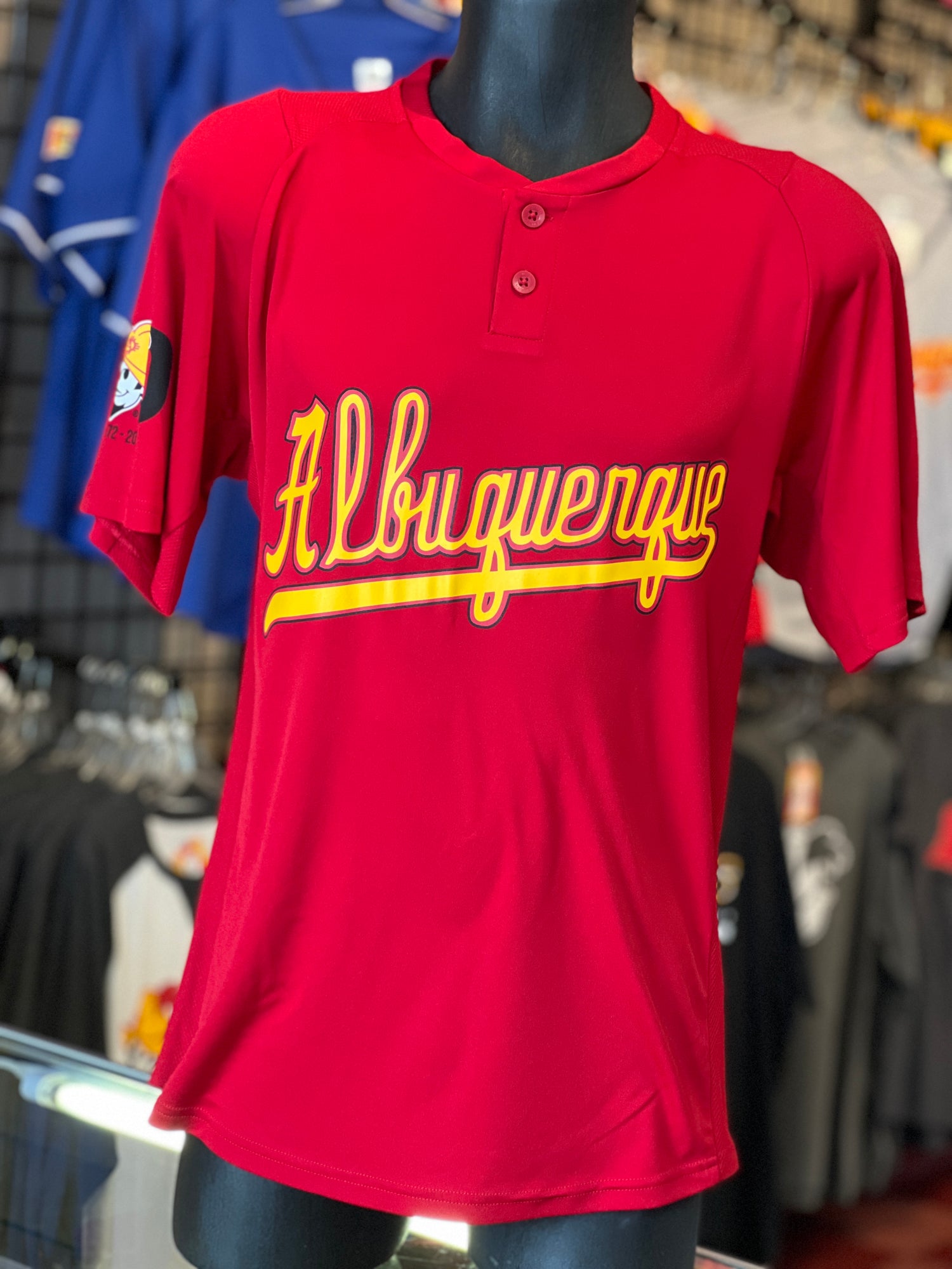 Albuquerque Dukes 50 Yr. Anniversary New Era 2-Button Jersey XL