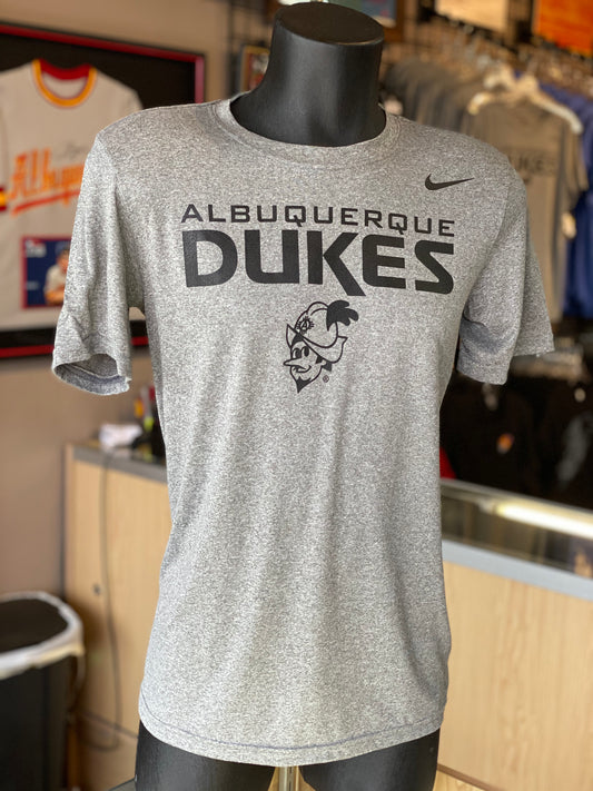Albuquerque Dukes Gray Nike Dri-Fit
