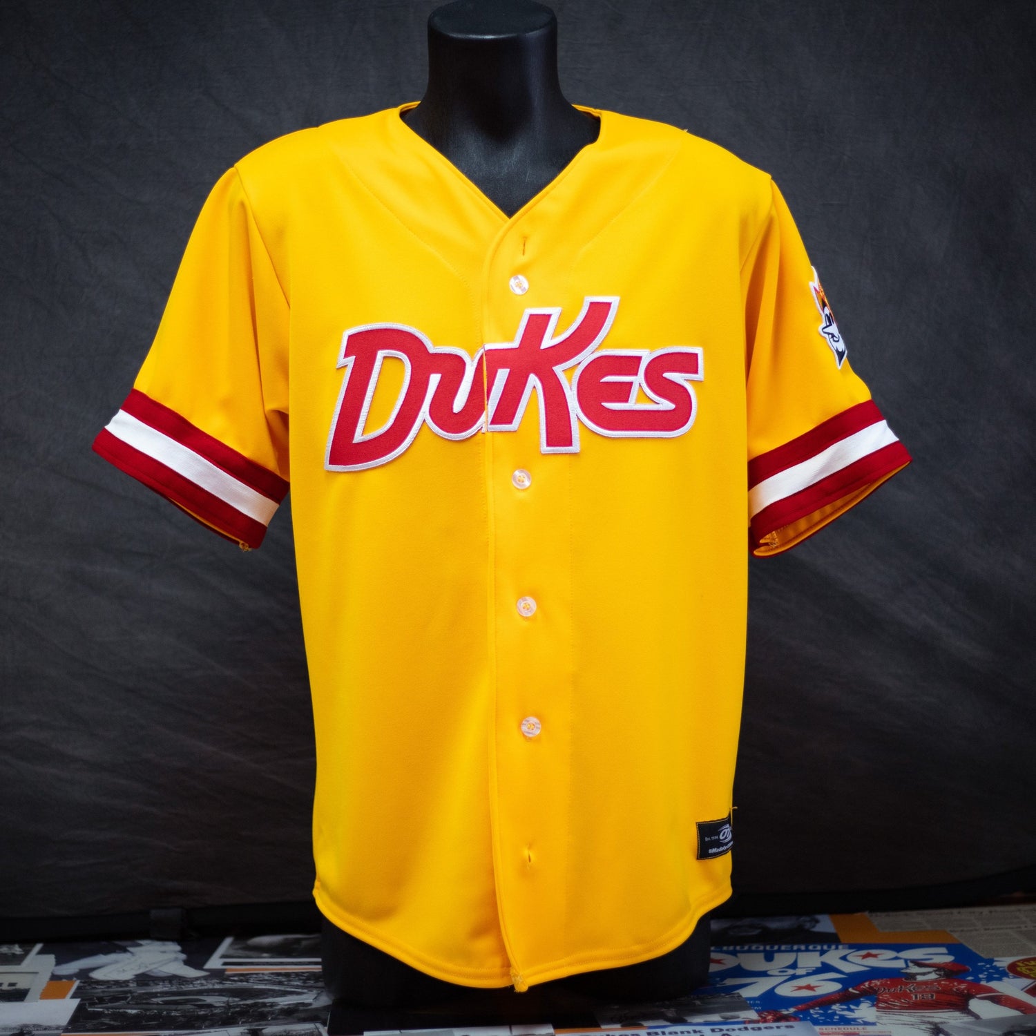 Albuquerque Dukes Royal Blue Albuquerque 50 Yr. Anniversary Jersey Small