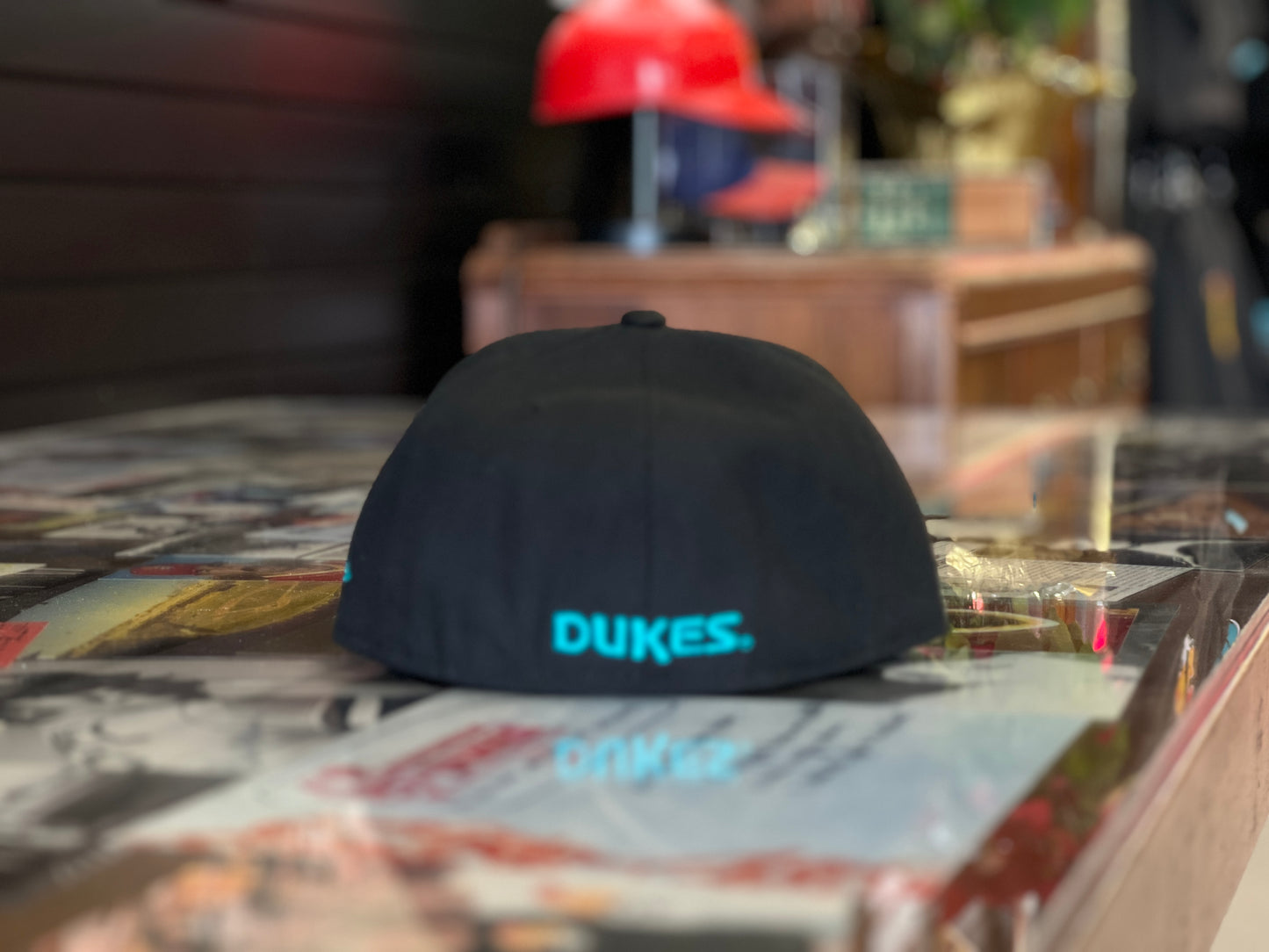 Albuquerque Dukes New Era 5950 Turquoise Dukes