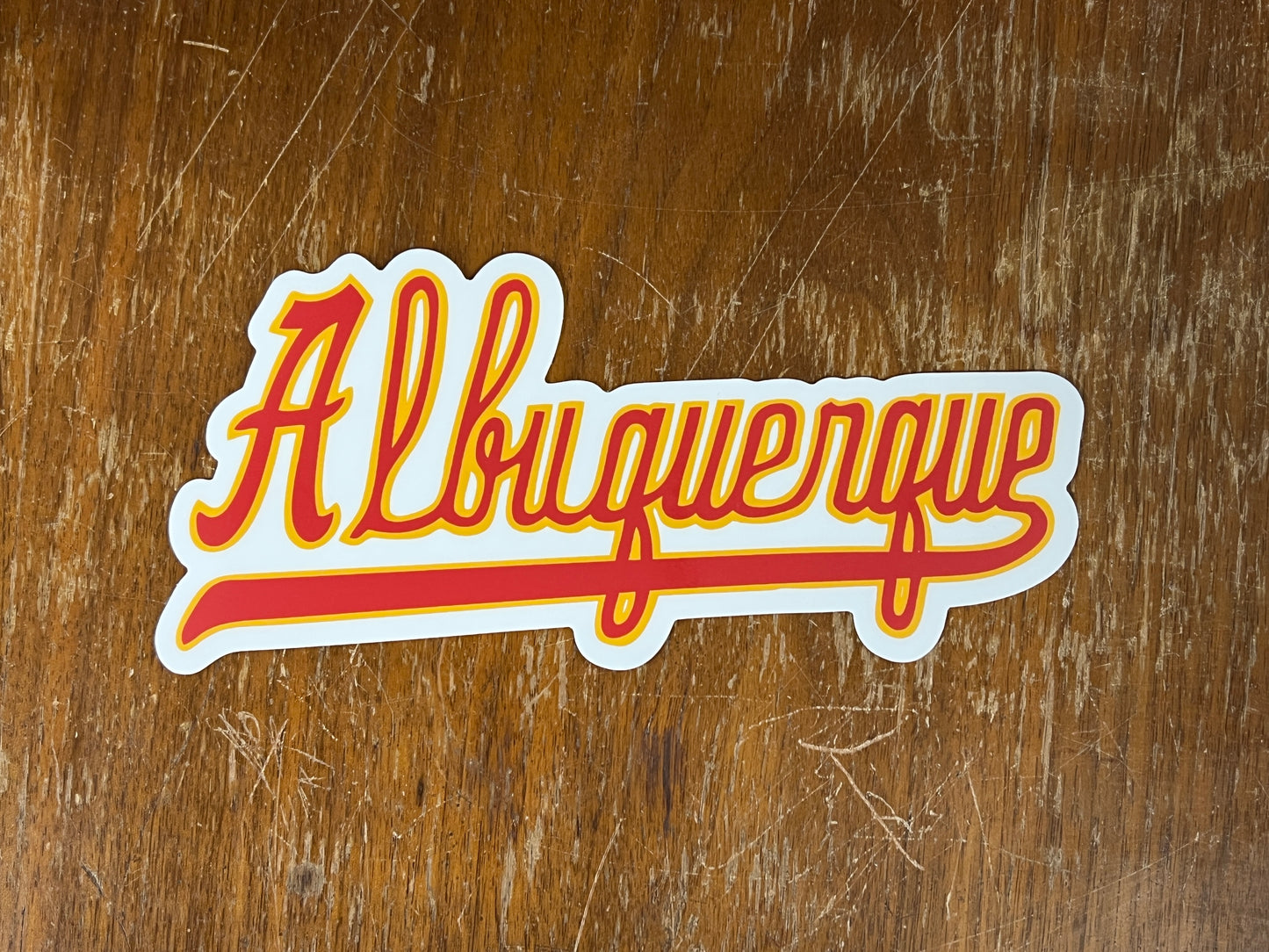 Albuquerque Dukes Stickers