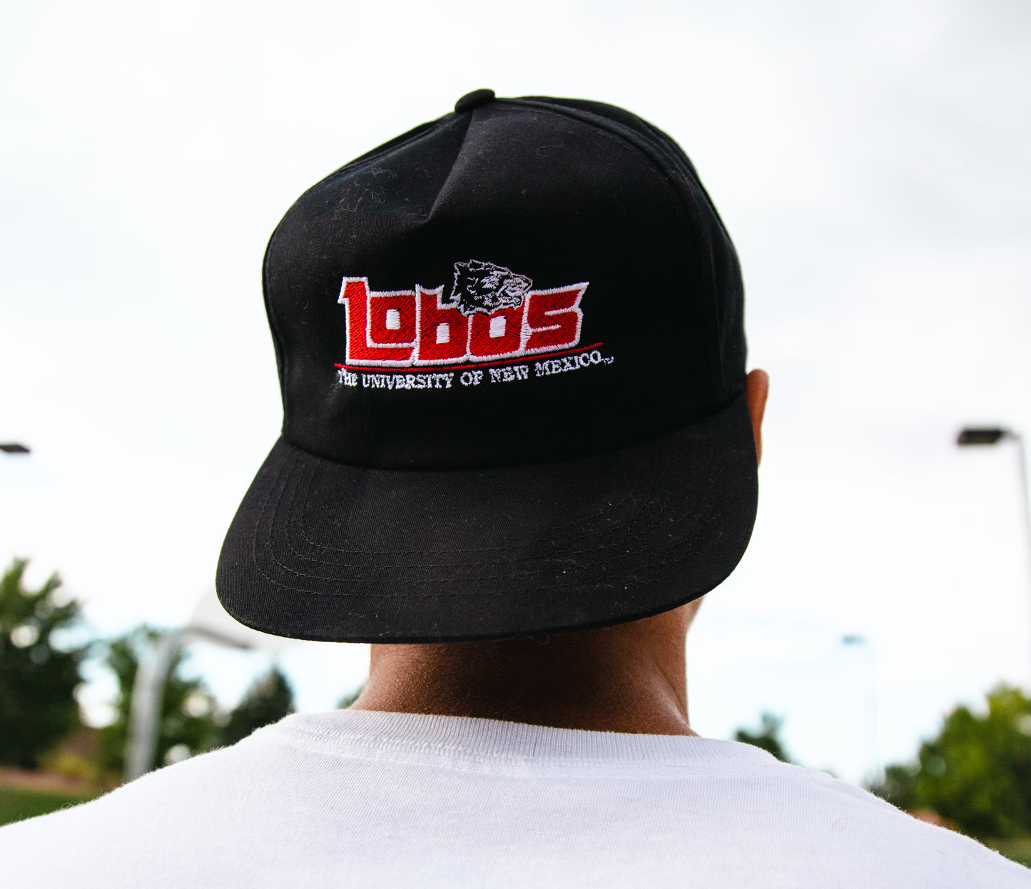 UNM Lobos Black 90s Hat