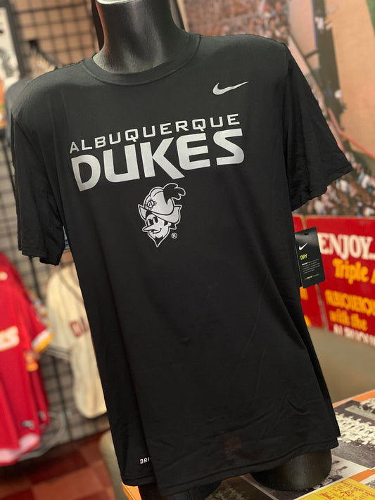 Albuquerque Dukes Black Nike Dri-Fit