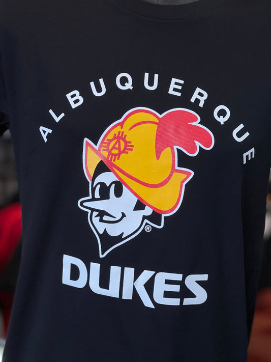 Albuquerque Dukes Black Traditional T-Shirt